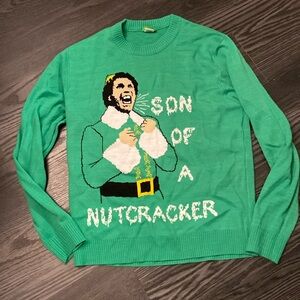 🍍ELF CHRISTMAS SWEATER 🍍SIZE LARGE🍍Q-1